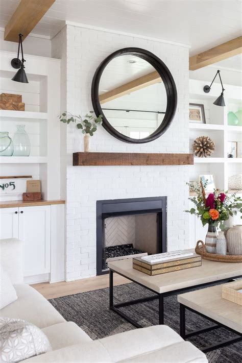 36 Beautiful Modern Farmhouse Fireplace Ideas You Must