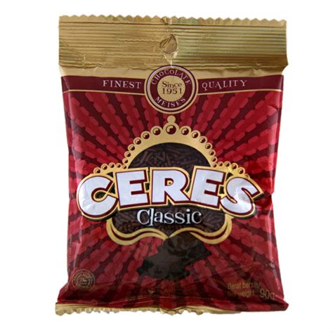 Begitu banyak perusahaan menandai produk mereka sebagai halal. Jual Meises Coklat Ceres Classic 90 Gr - Meses Mises Mesis ...