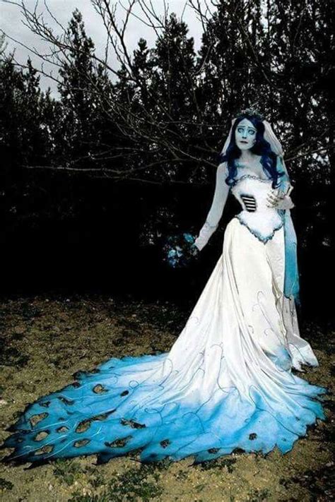 Novia Azul Zombie Corpse Bride Costume Bride Costume Corpse Bride