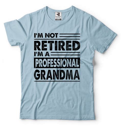 Grandma T Shirt Funny Grandmother Granny Cool Graphic T For Etsy