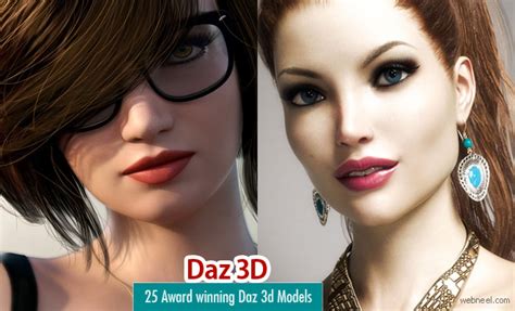 Daily Inspiration 25 Award Winning Daz 3d Models For Your Inspiration