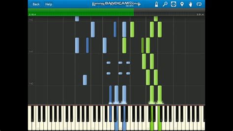Omori My Time Bo En Tutorial Piano Synthesia Youtube