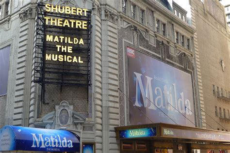 Matilda The Musical Shubert Theatre Shubert Theater Musicals