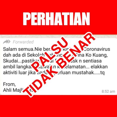 Berikut ini pemaparan mengenai jenis dan golongan obat antibiotik. Tidak benar ada kes Covid-19 di SJKC Ko Kuang