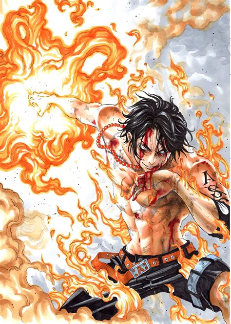 Portgas D Ace Gifs One Piece Ace Manga Anime One Piece One Piece My Xxx Hot Girl