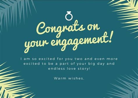 Engagement Wishes What To Write In An Engagement Card