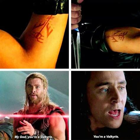 Headcannon That Loki Was As Big Of A Fan Of The Valkyrie As Thor But He