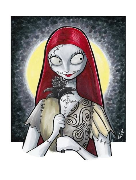 8 X 10 Sally The Nightmare Before Christmas Print Etsy In 2022