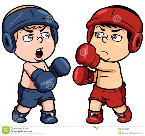 Cartoon Boxing Royalty Free Stock Images Image 30595559