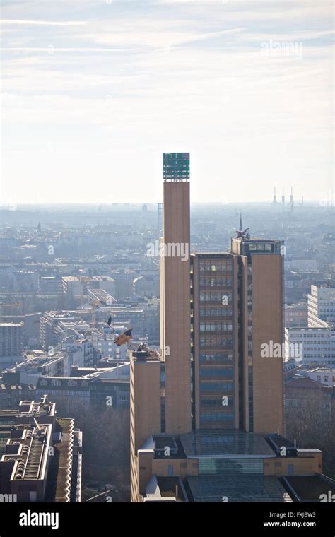 Urban Sprawl Past Renzo Pianos Atrium Tower At Potsdamer Platz In