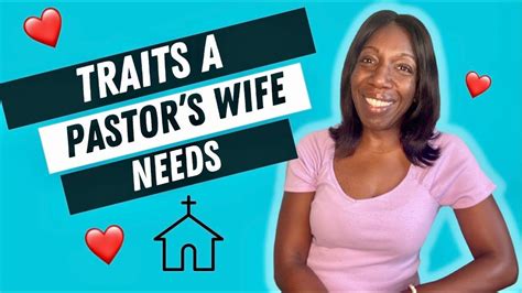 6 Characteristics You Need As A Pastors Wife Pastors Wife Tips 👰🏾⛪️ Youtube Pastors Wife