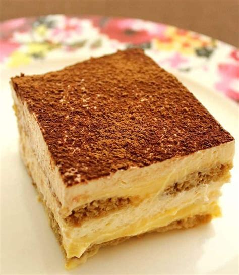 Each of 6 dessert dishes. Tiramisu With Homemade Ladyfingers | Recipe | Desserts ...