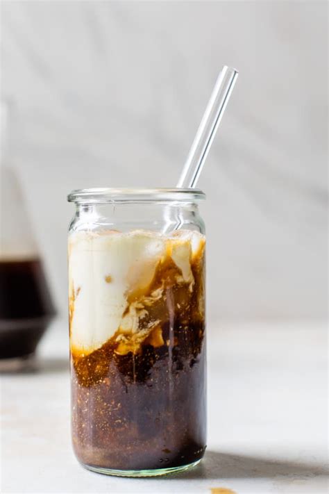 How To Make Iced Coffee At Home With Cold Brew Starbucks Iced Coffee