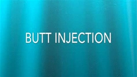 Butt Injection Mp4 Fetish Clinic Scotland