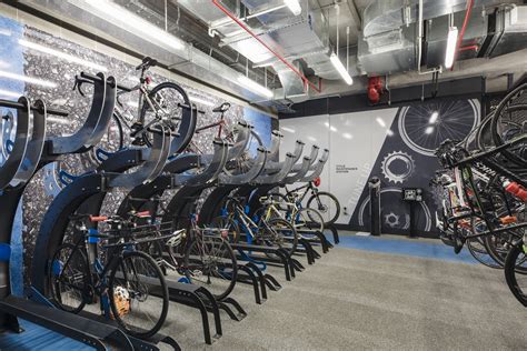 Bike Parking In An Office Building In Australia Is Proven