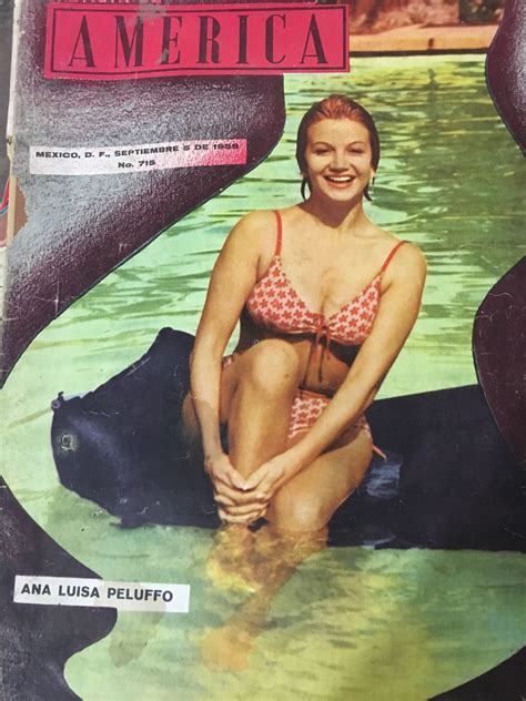 Ana Luisa Peluffo Ana Celebs Bikinis