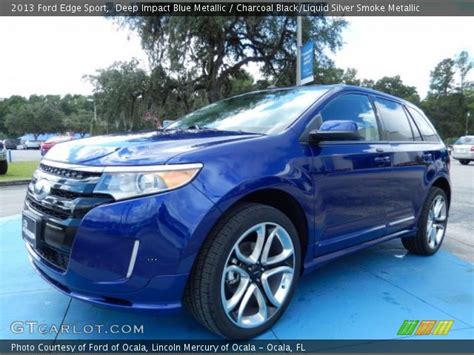 2013 ford edge sport is one of the successful releases of ford. Deep Impact Blue Metallic - 2013 Ford Edge Sport ...