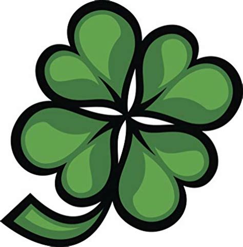 Download High Quality Four Leaf Clover Clipart Heart Transparent PNG
