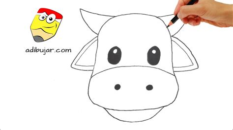 Cómo Dibujar Una Vaca Fácil Emojis Whatsapp Paso A Paso How To Draw