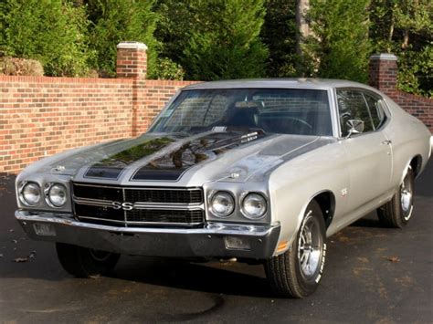 1970 Chevelle Ss 454 Le Of 250 Pieces In Cortez Silver By The Franklin