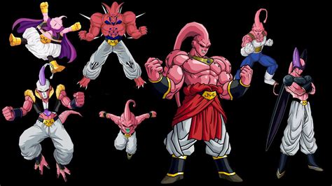 All of majin buu's forms are simply referred to as majin buu in the series, but the various forms get their common names from various dragon ball z video games. Tribute to Majin Buu All Transformations DBZ & DBGT - YouTube
