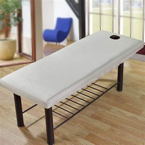 Weryffe Massage Bed Cover Range Massage Couch Cover With Face Hole Suitable For Massage Table