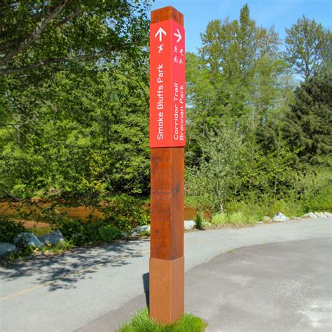 Wayfinding For The District Of Squamish Ion Brand Design