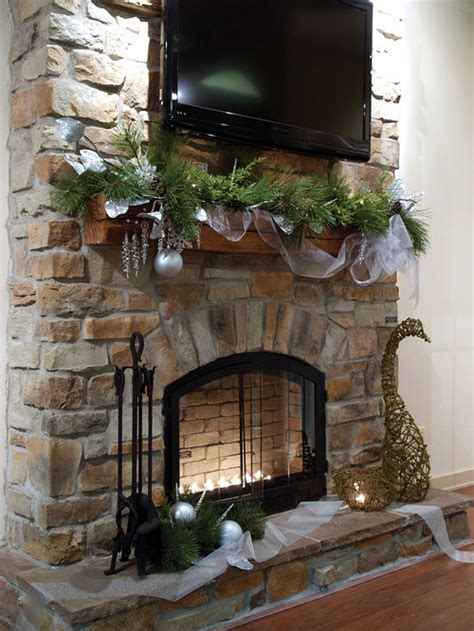 Faux Stone Fireplace Ideas Pictures Remodel And Decor