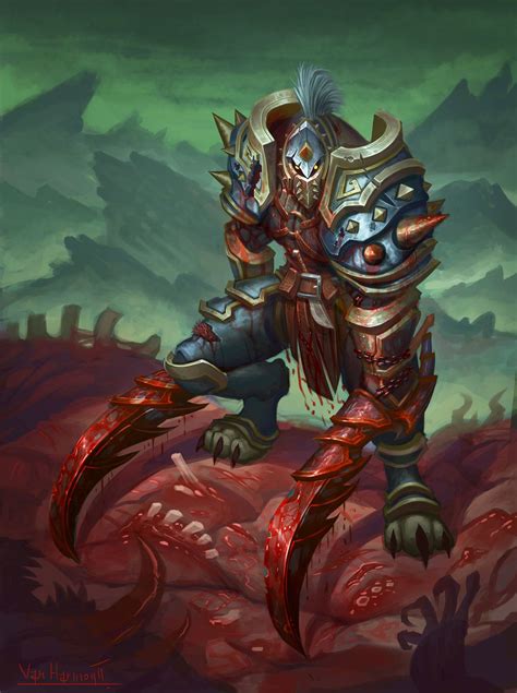 Worgen Warrior After Rage By Vanharmontt World Of Warcraft Warcraft