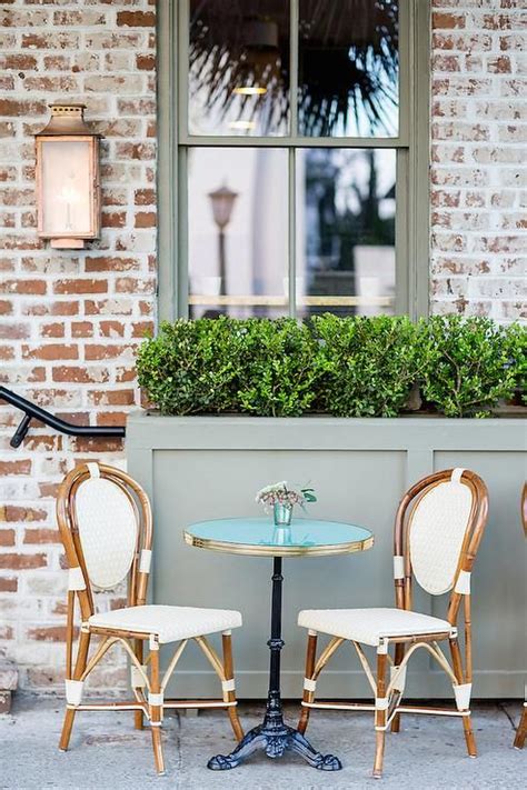 See more ideas about cafe chairs, french cafe, bistro chairs. Glass Top Bistro Table with French Cafe Chairs ...