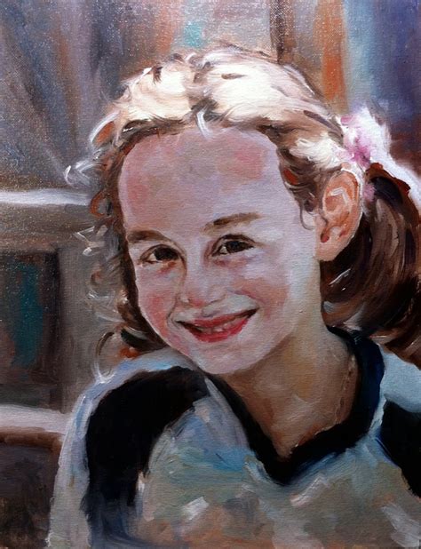30 Oil Painting Portrait Of Girl