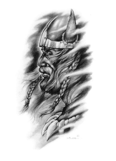 Pin By Nurullah Aydın On Dövme Fikirleri Viking Warrior Tattoos