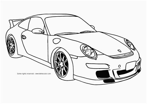 Printable Race Car - Coloring Pages For Kids And For Adults - Coloring Home