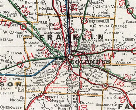 Map Of Franklin County Ohio Zoning Map