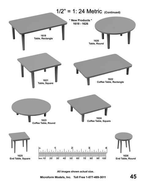 12 Scale Model Supplies 1 24 Metric Scale Model Parts By Microform