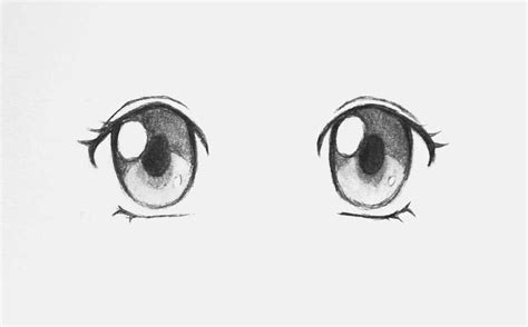Happy Anime Girl Eyes Drawing