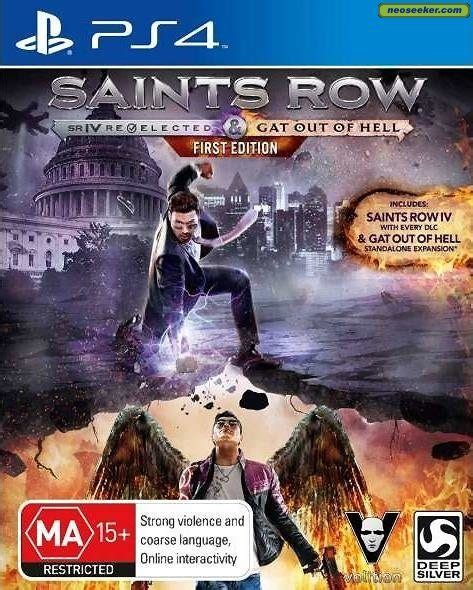 Saints Row Iv Re Elected Ps4 Front Cover