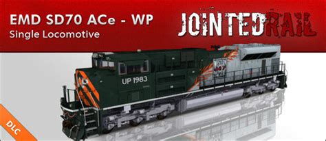 Union Pacific Emd Sd70ace Western Pacific Heritage Trainz Store