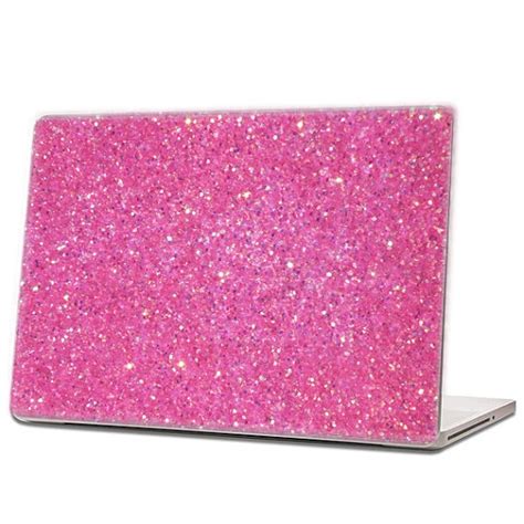 Bubblegum Pink Glitter Laptop Skin Hex 015 By Iridescentbeauty