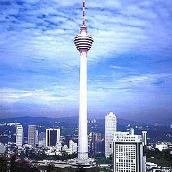 It features an antenna that increases its height to 421 metres (1,381 feet). Expatriate Malaysia Travel Guides - Kuala Lumpur Tower ...