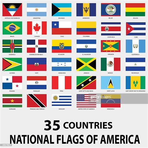 National Flags Of America High Res Vector Graphic Getty Images