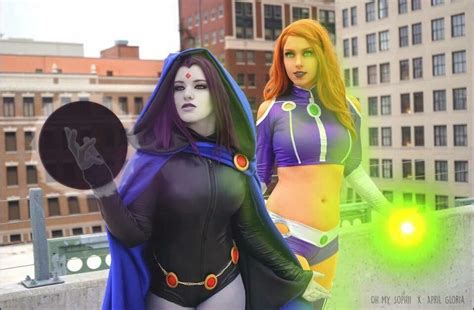 [self] Raven And Starfire Ohmysophii R Cosplay
