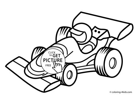 They also encourage color comprehension and sensory engagement. Racing car transportation coloring pages for kids ...