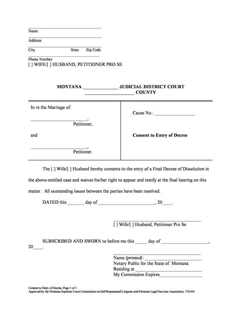 Download Divorce Papers Template In Free Divorce Papers Divorce Papers Divorce Agreement