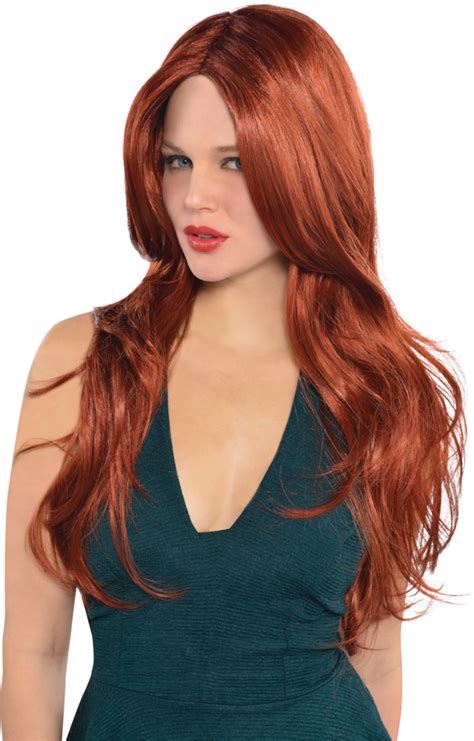 Red Hot Halloween Costume Wig Adult One Size Party City