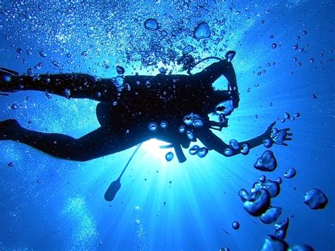 Of, relating to, or taking place in the deeper parts of the sea. High definition photo of diving, wallpaper of sea, scuba ...