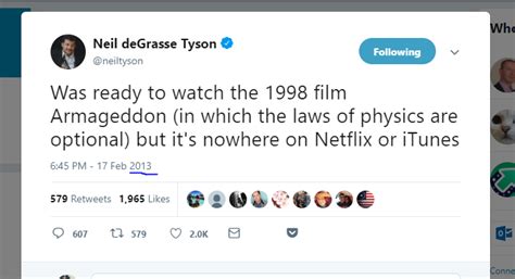My intent was to offer objectively true information that might help shape our conversations and reactions to. 12 Times Neil DeGrasse Tyson Was An Irredeemable Douche On Twitter - Funny Gallery | eBaum's World