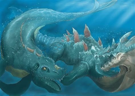 Giant Sea Monsters By Yufika On Deviantart