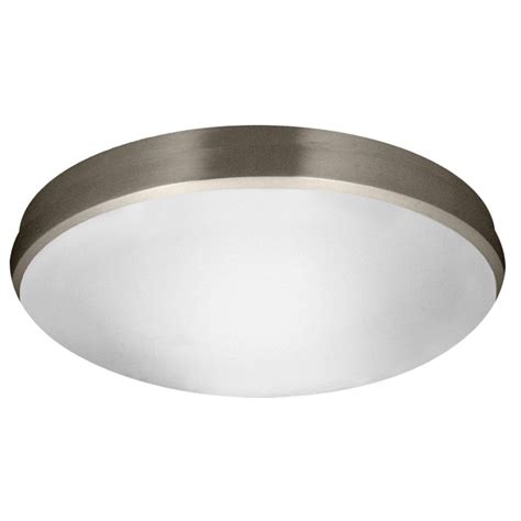 Flush mount ceiling lights are a sleek lighting solution you can look up to. Satin Ceiling Halogen Light by Edge Lighting | satin-15-h1-sn