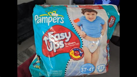 Unboxing Vintage Pampers Easy Ups For Boys With Go Diego Go Prints